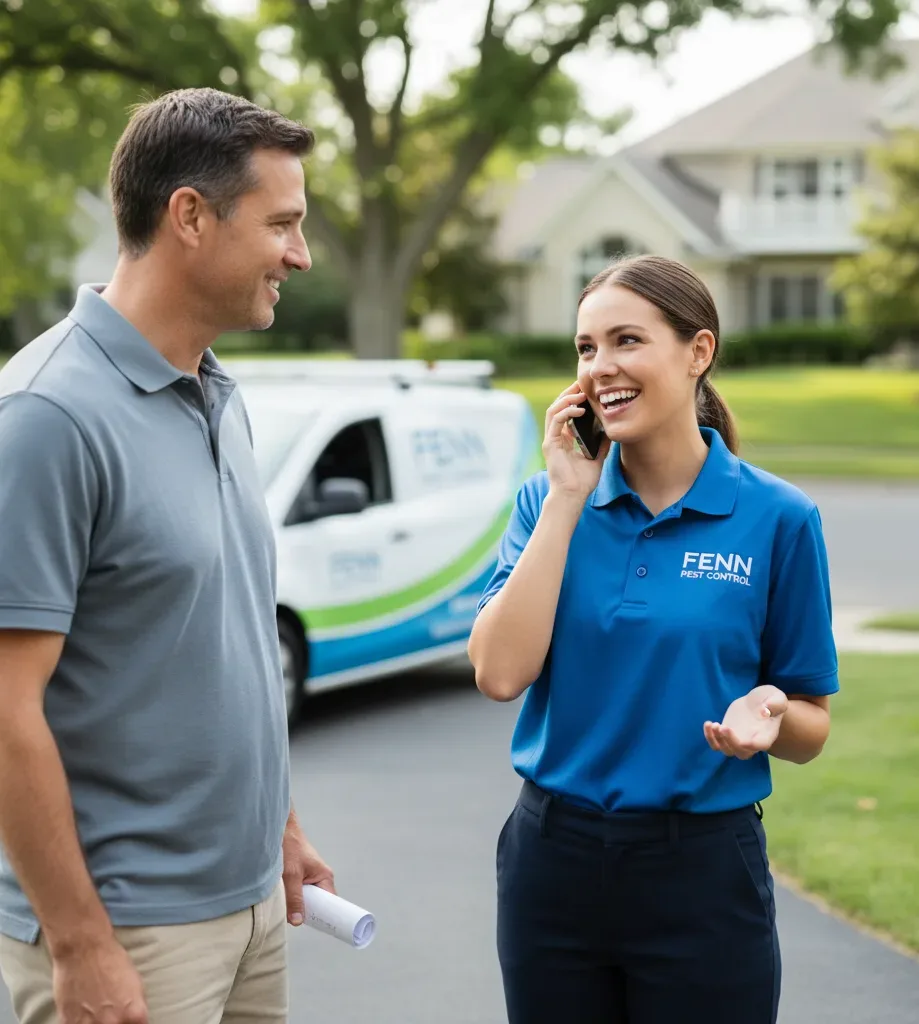 Fenn Pest Control customer support in North Stonington